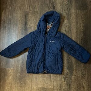 Toddler Boy Columbia Double Trouble Reversible Lightweight Jacket/ size 4t